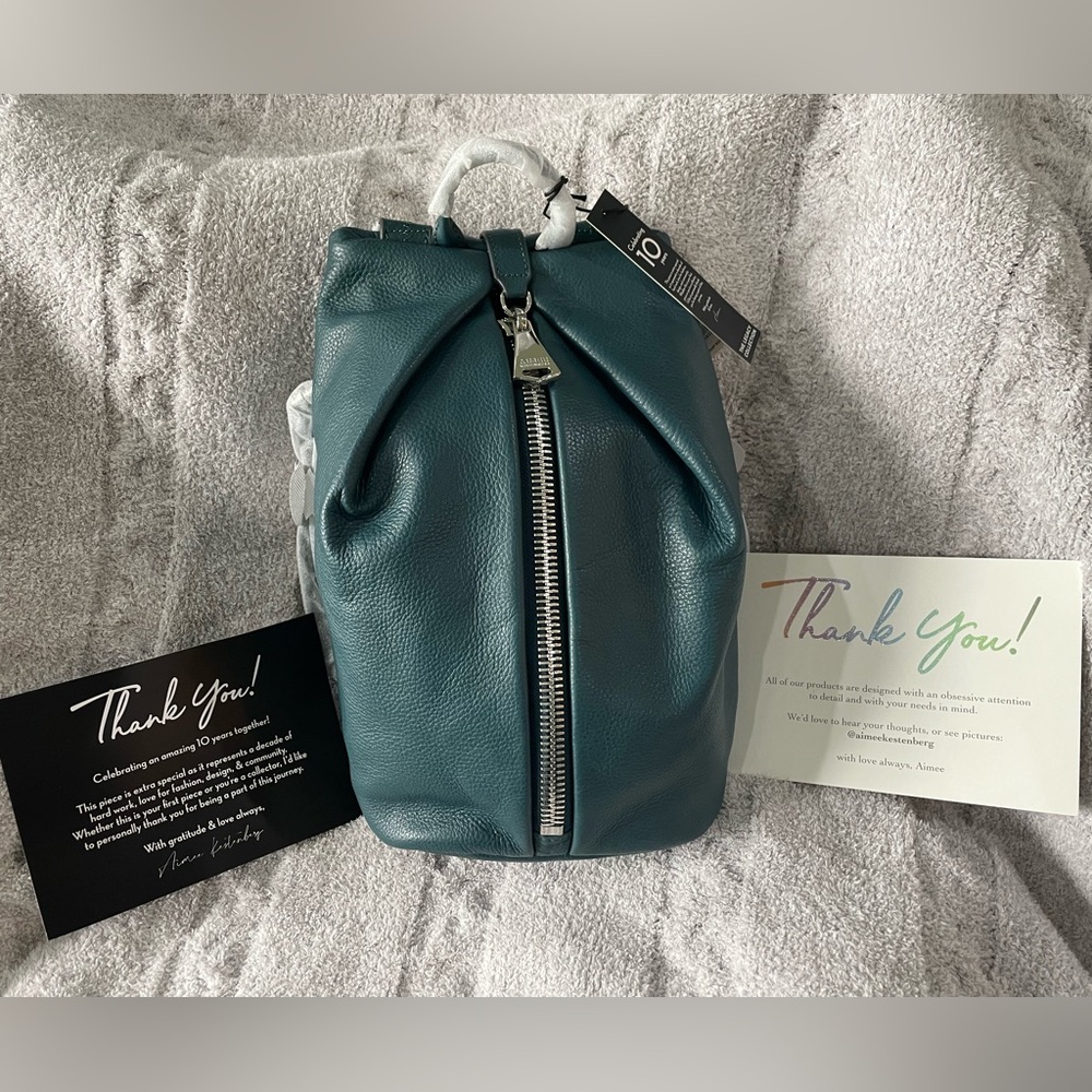 Aimee Kestenberg Legacy Collection (sold out) Teal Tamitha- full size (NWT)